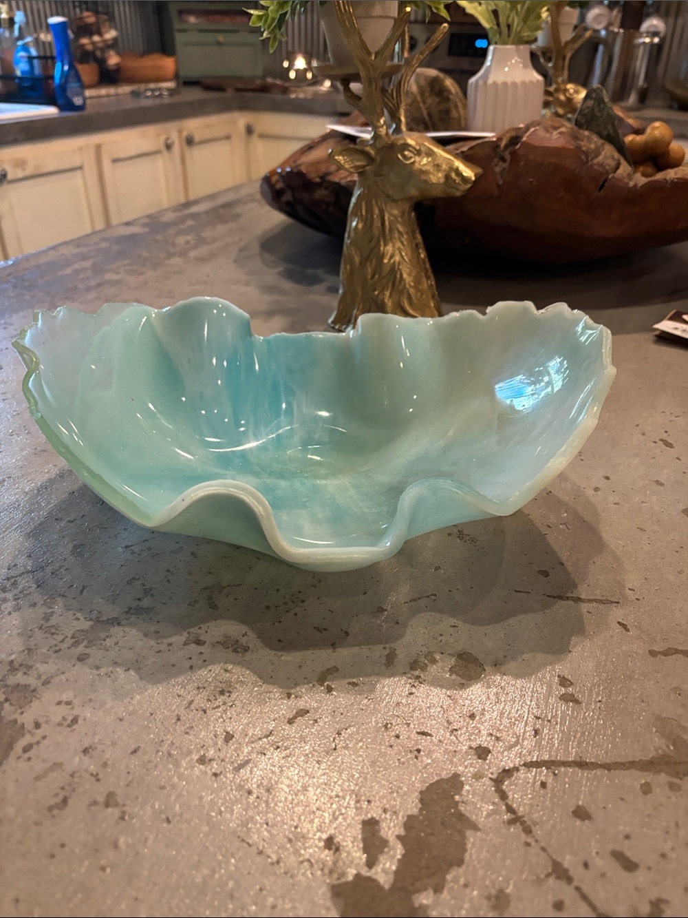 Seafoam unique Decorative Bowl - Home Art